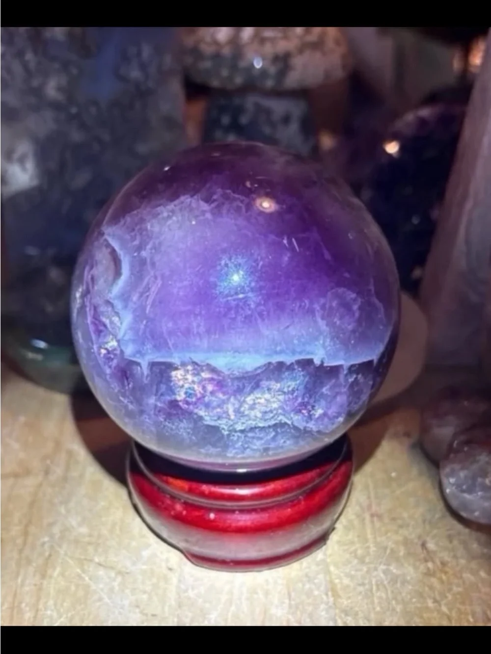 Candy Fluorite Sphere Large UHQ